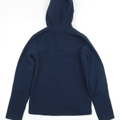 Mountain Warehouse Boys Blue Hooded Jacket 11-12Y