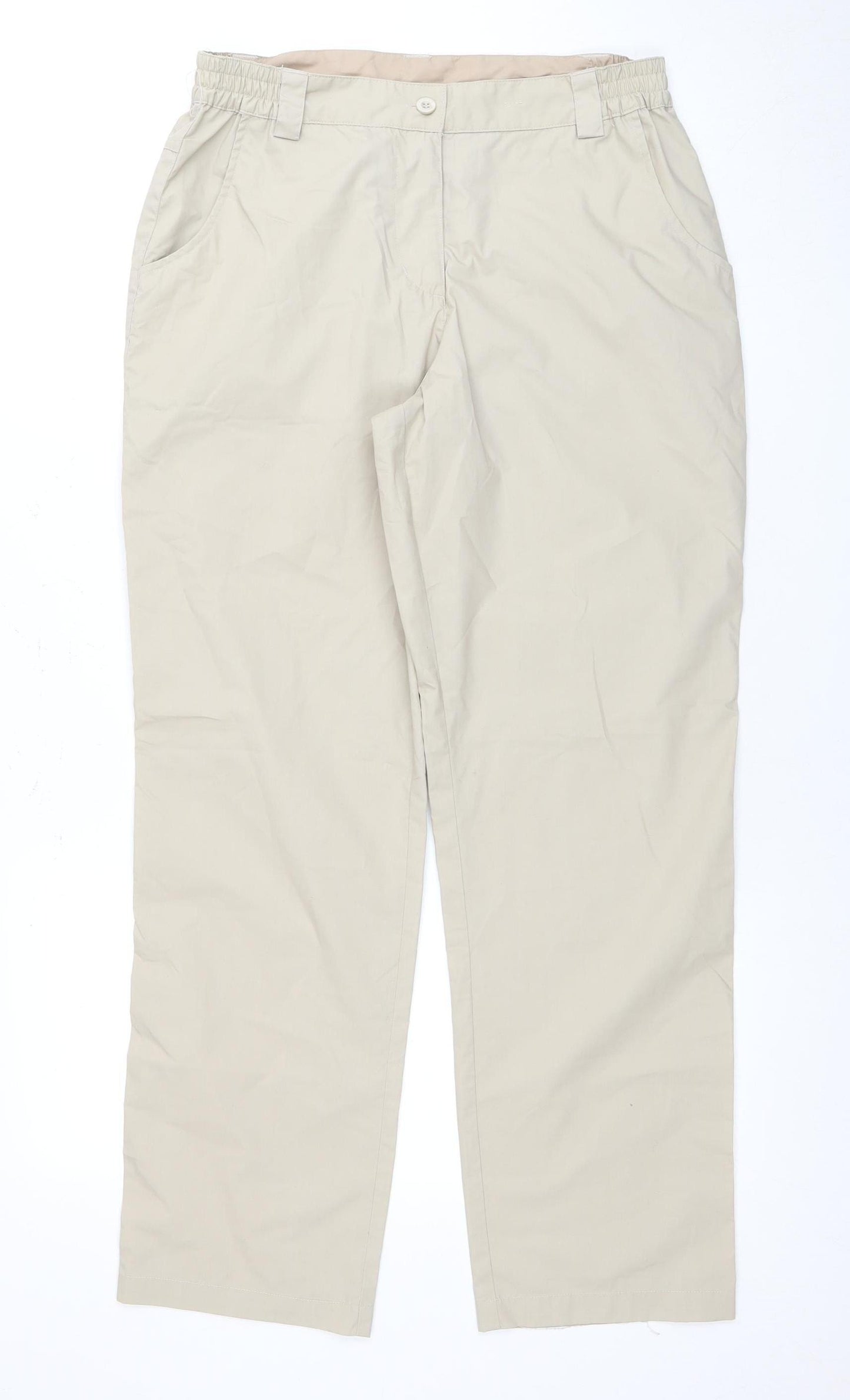 Mountain Warehouse Women's Beige Trousers Size 10