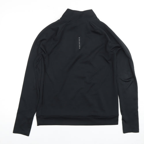 Nike Black XS Unisex Long Sleeve Running Top
