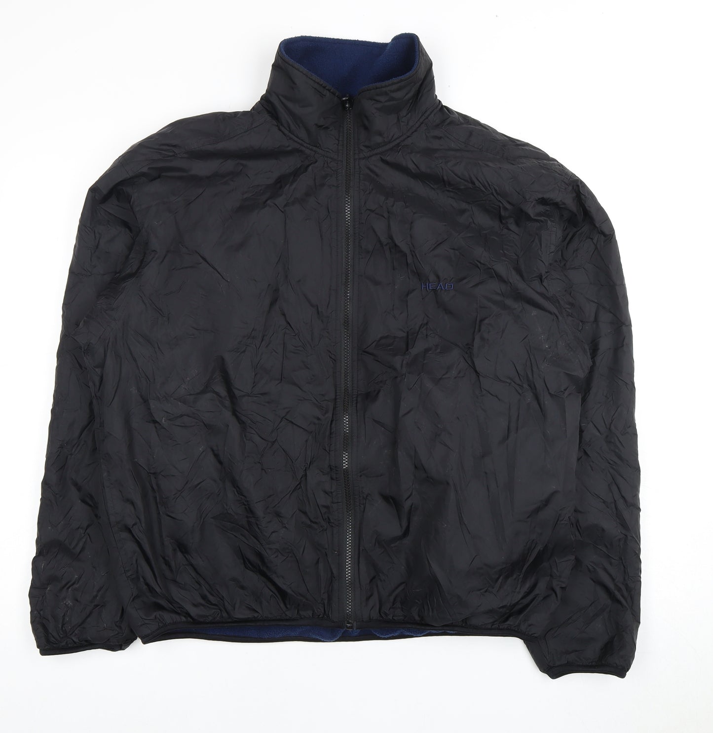 Head Men's Black Nylon Jacket Full Zip M