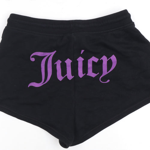 Juicy Couture Women's Black Sweat Shorts S
