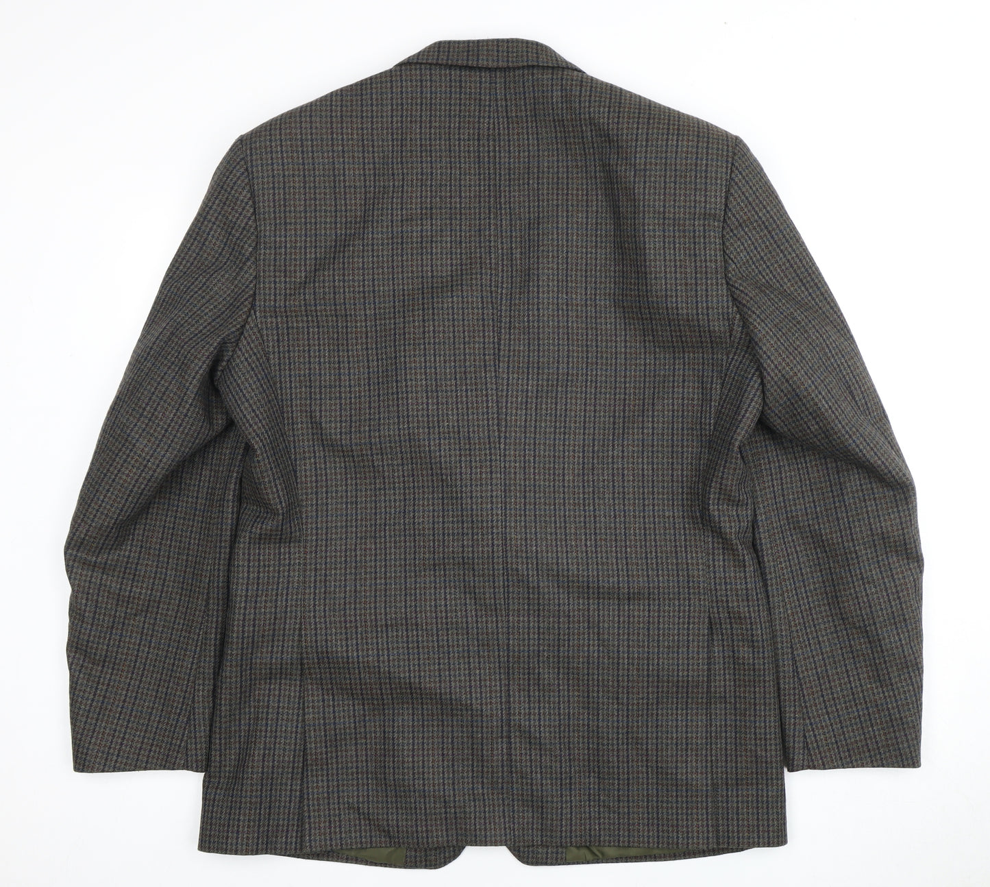 Four Seasons Men's Brown Check Blazer Size 42R
