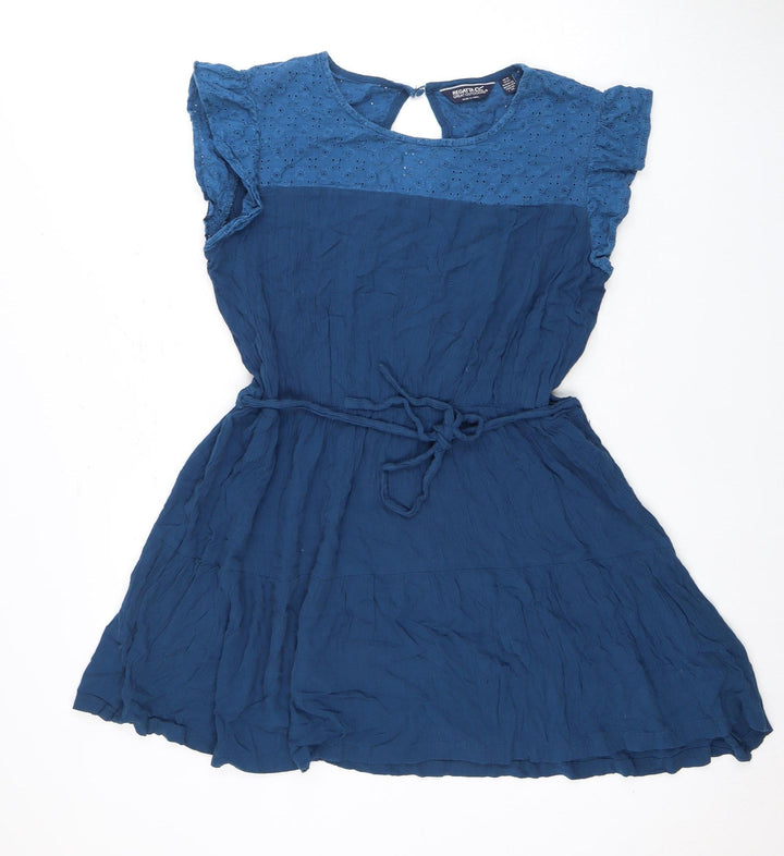 Regatta Women's Blue Dress Viscose UK 16