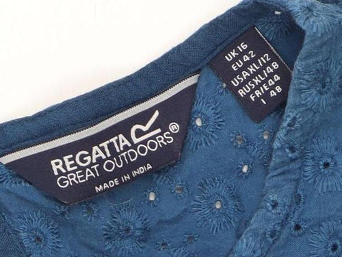 Regatta Women's Blue Dress Viscose UK 16