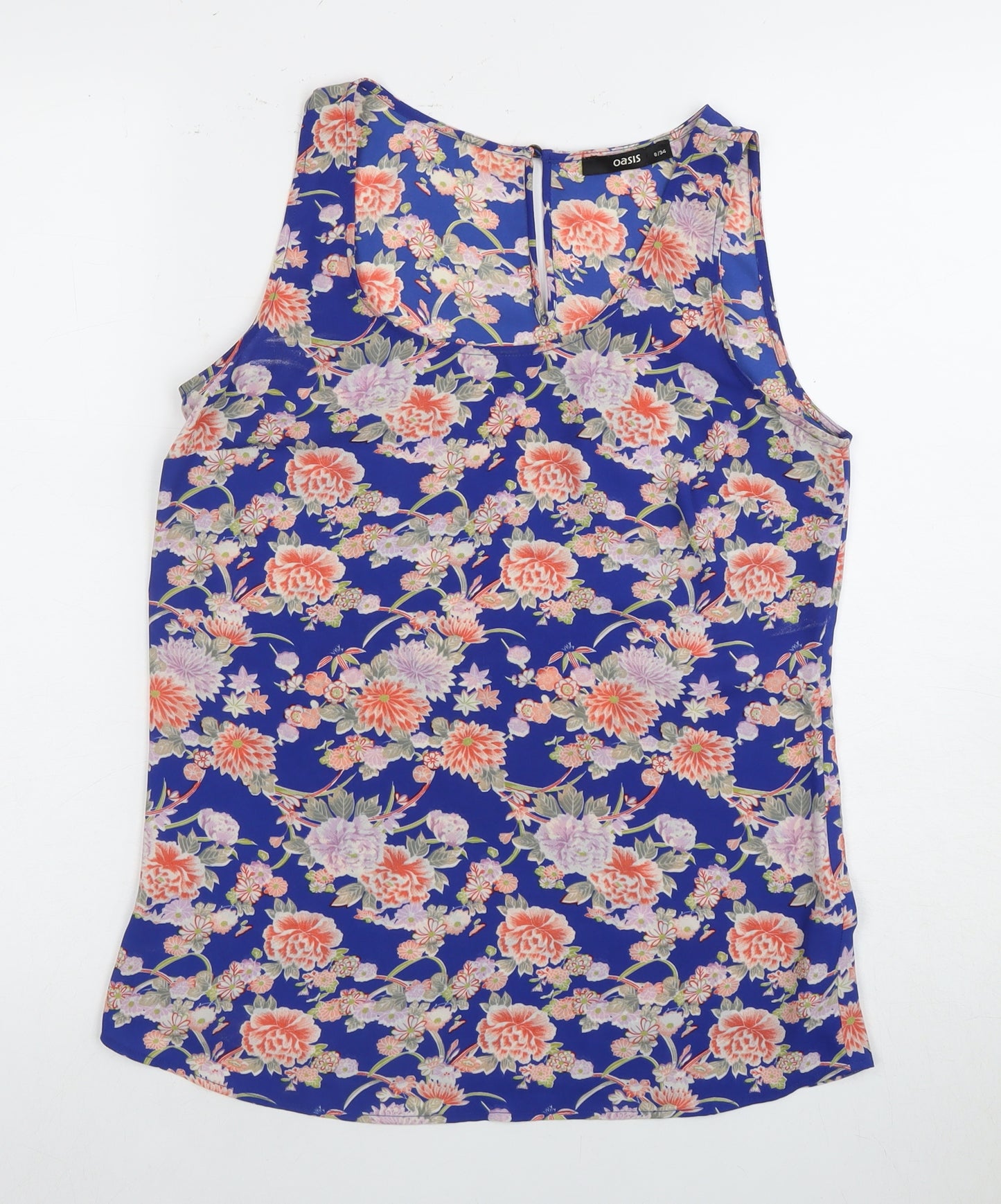 Oasis Women's Floral Blouse, Multicoloured, Size 8