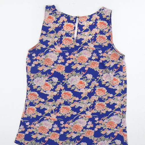 Oasis Women's Floral Blouse, Multicoloured, Size 8