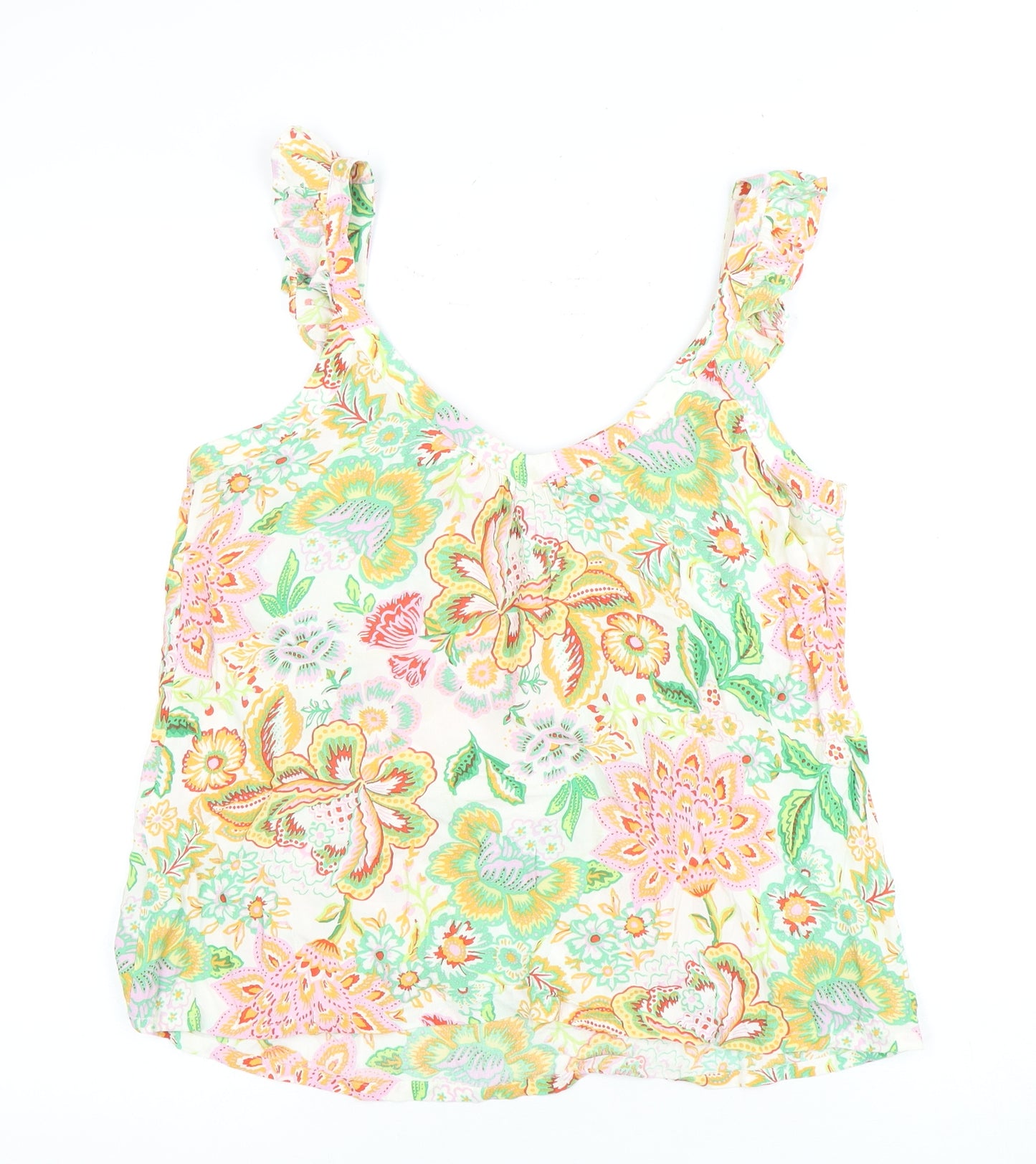 Fat Face Women's Multicoloured Floral Camisole Top