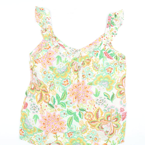 Fat Face Women's Multicoloured Floral Camisole Top
