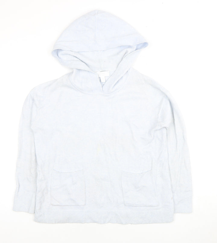 Lounge Women's Ivory XS Hooded Jumper with Pockets