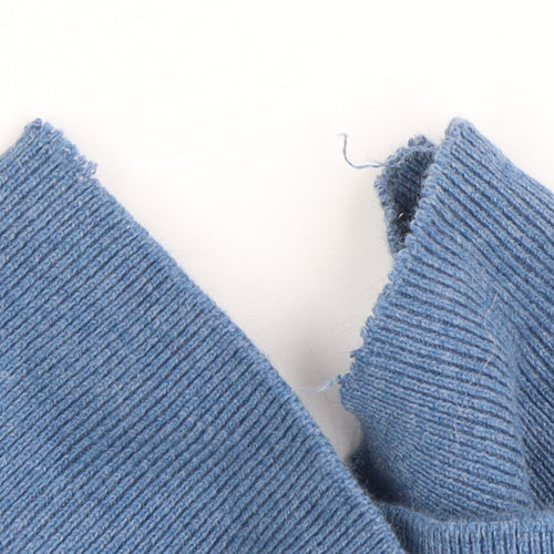 Marks and Spencer Men's Blue Pullover Jumper Size L