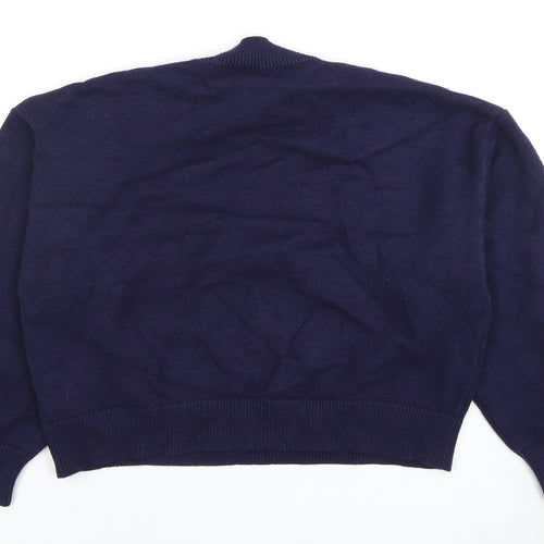 Apricot Women's Blue Knit Jumper, Size 12, Casual Wear