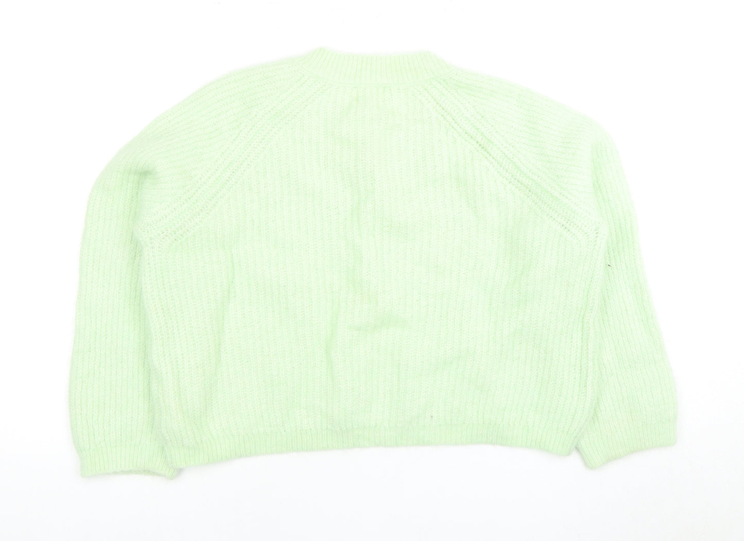 Hush Women’s Green XL V-Neck Pullover Jumper