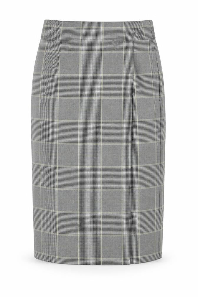 Uniqlo Women's Check Pencil Skirt XS Multicoloured