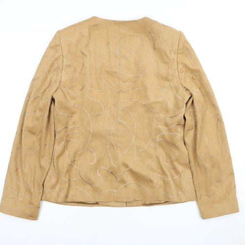 Viyella Women's Brown Blazer, Size 10, Regular Fit, Lined