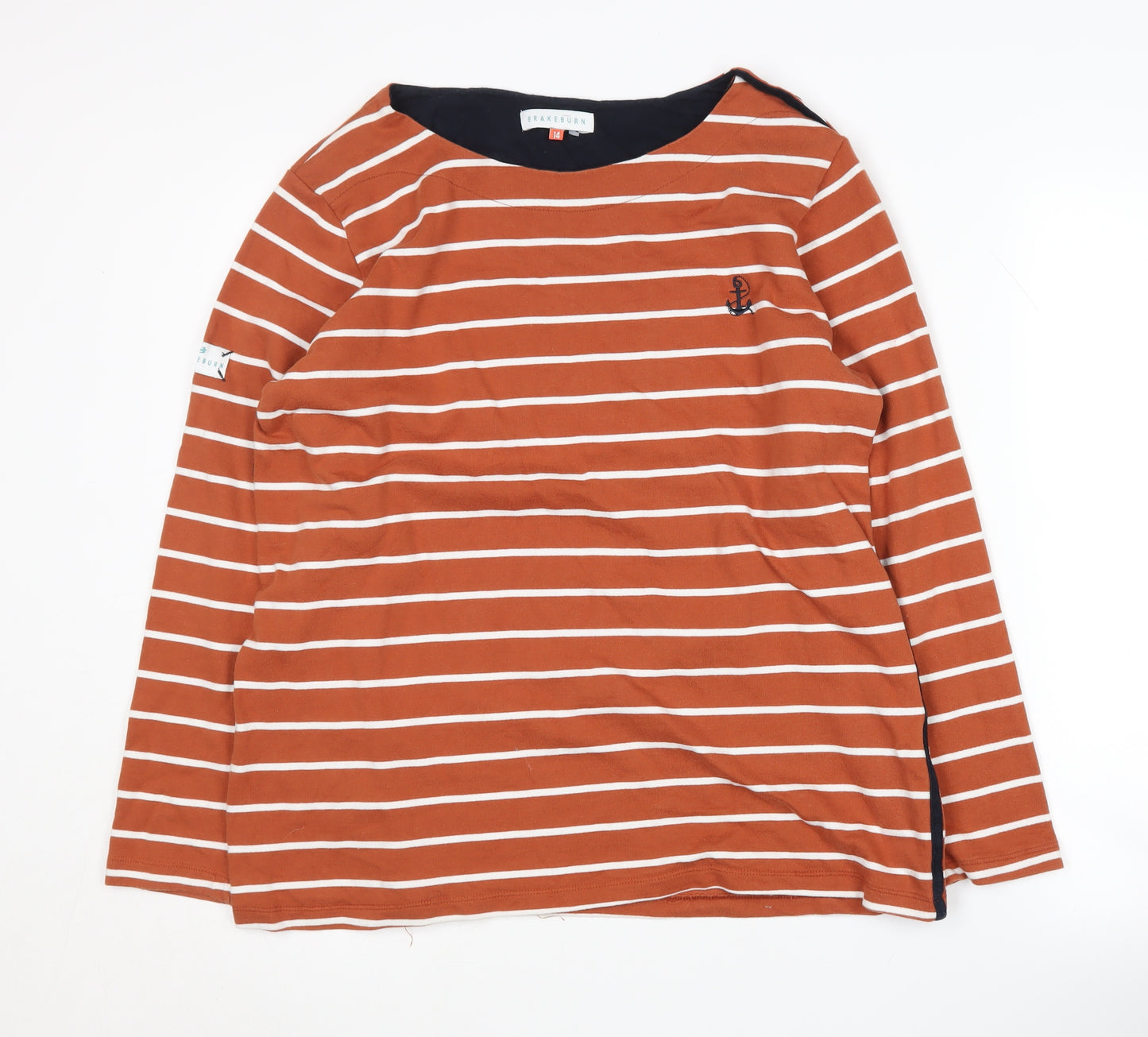 Brakeburn Women's Multicoloured Pullover Jumper Size 14