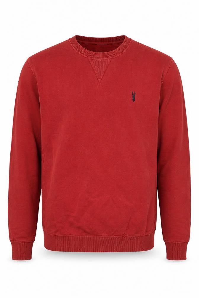 Front view of Next Men's Red XL Pullover Sweatshirt