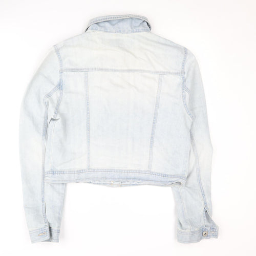 New Look Women's Blue Denim Jacket Size 16