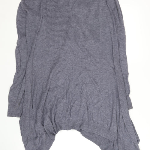 Marks and Spencer Women's Blue Cardigan, Size 16, V-Neck