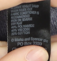 Marks and Spencer Women's Blue Cardigan, Size 16, V-Neck