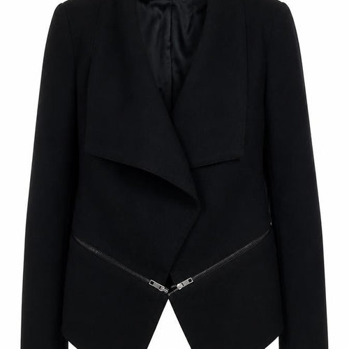 Zara Woman Black Wool Blend Jacket, S, Autumn/Winter Casual