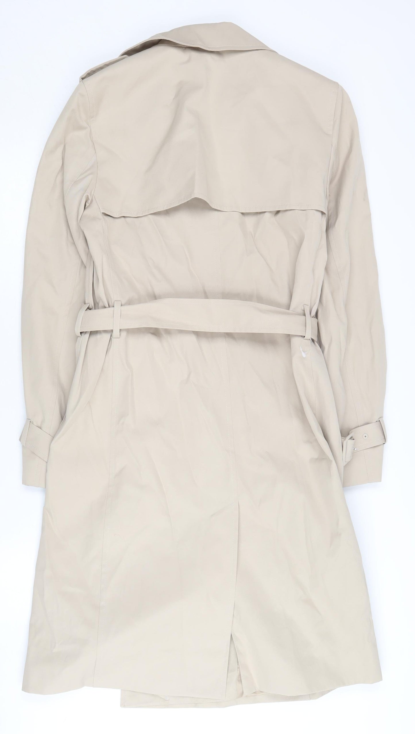 Marks and Spencer Beige Women's Trench Coat Size 8