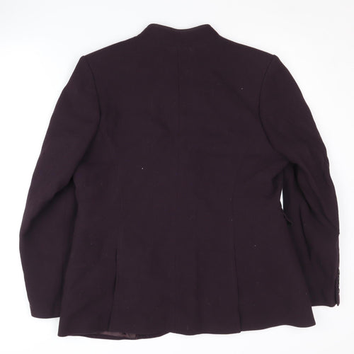 Marks and Spencer Women's Purple Blazer, Size 16