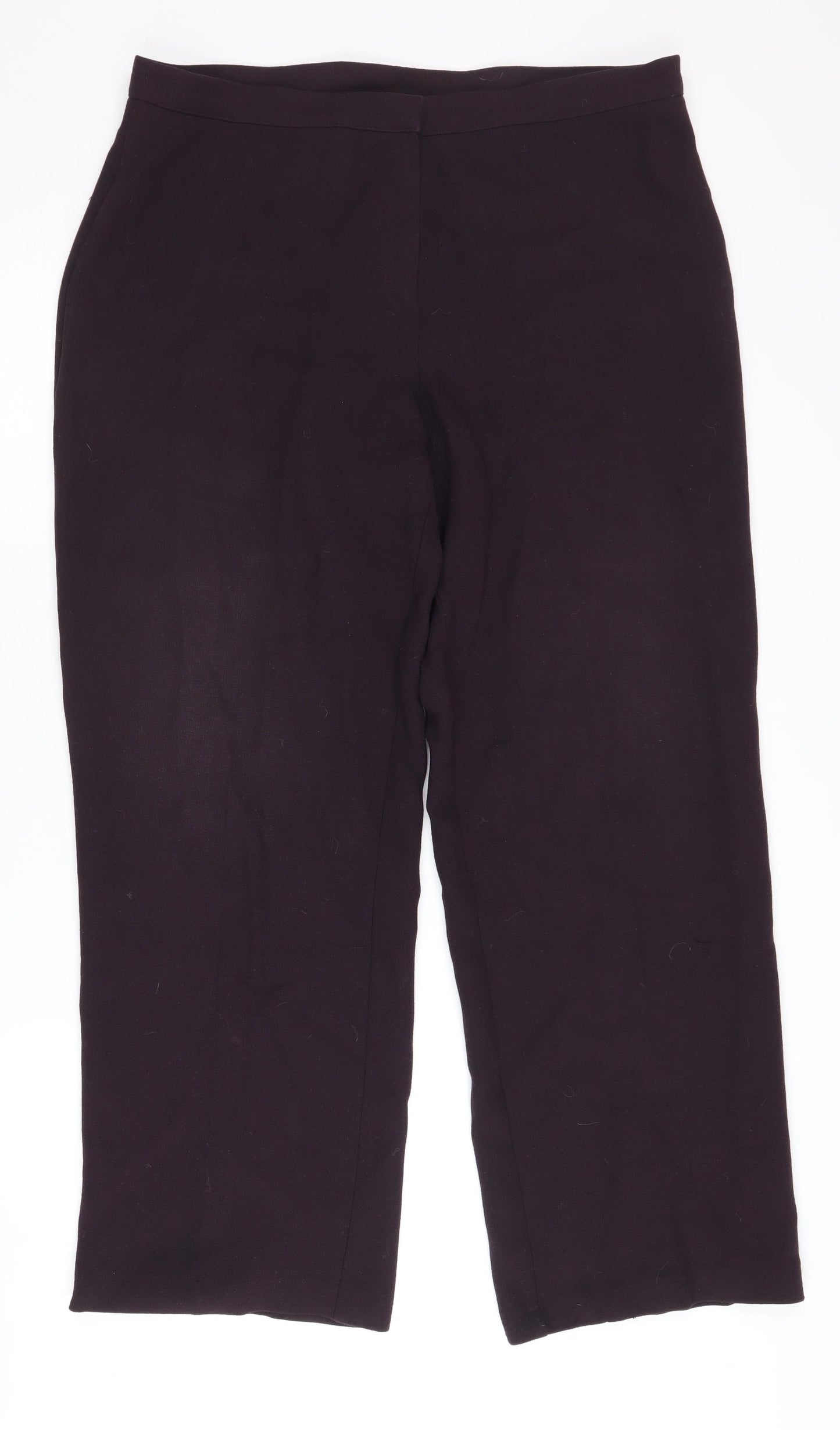 Marks and Spencer Women's Black Trousers Size 16