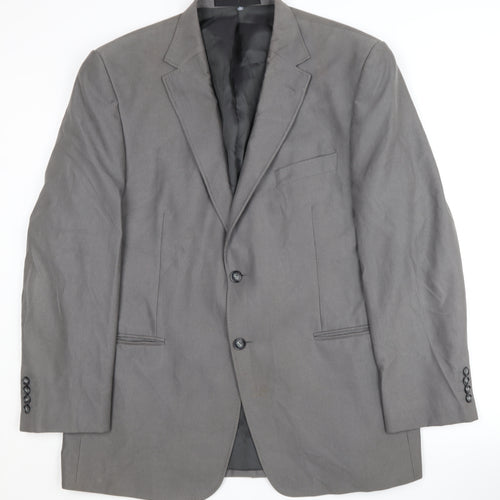 Marks and Spencer Men's Grey Blazer 42R Chest