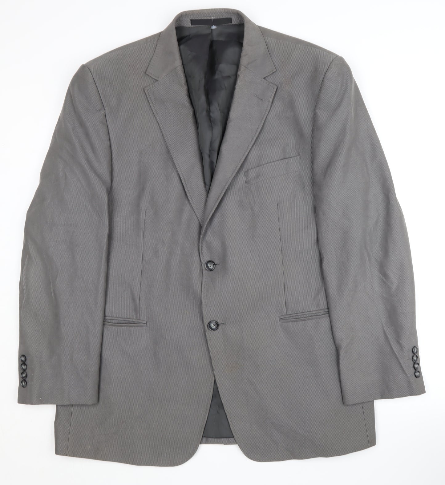 Marks and Spencer Men's Grey Blazer 42R Chest