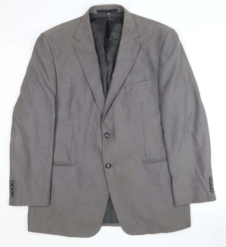 Marks and Spencer Men's Grey Blazer 42R Chest