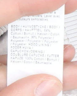 River Island Women's S White Studded Pullover Hoodie