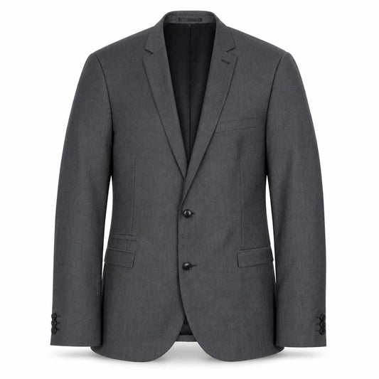 Front view of Next Grey Men's Suit Jacket 44R - Formal Business Wear