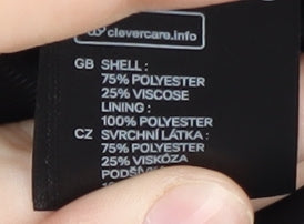 H&M Men's Black Regular Fit Blazer, Size 50, Formal