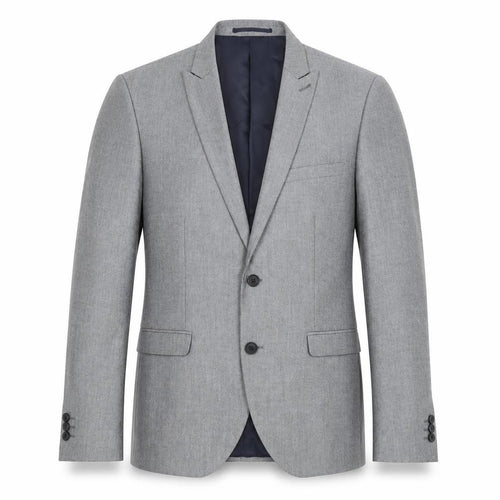 Next Men's Grey Blazer, Size 40, Regular Fit, Office