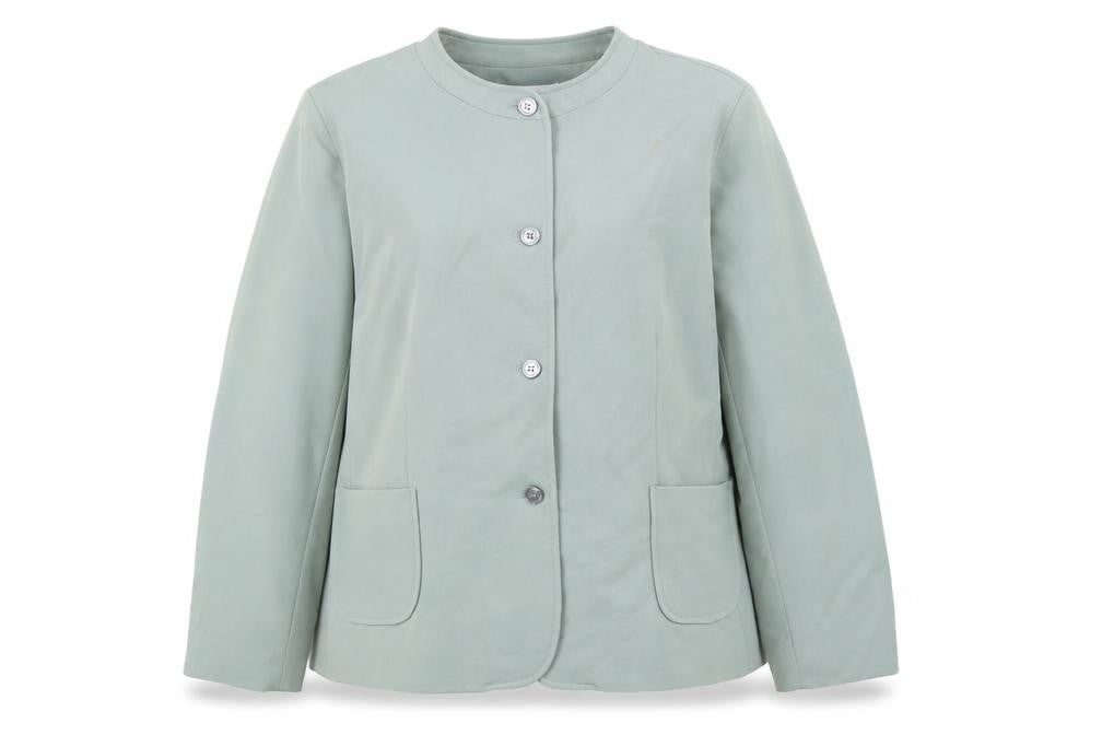 Front view of Cotswold Collections Green Women’s, size UK 18, Suit Jacket
