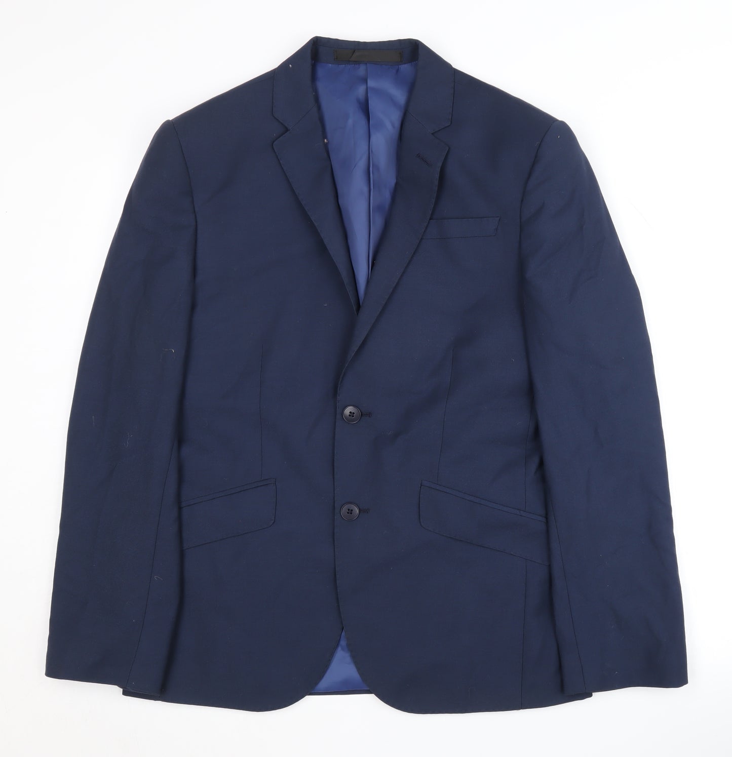 Marks and Spencer Men's Blue Blazer, 36 Short, Classic Style