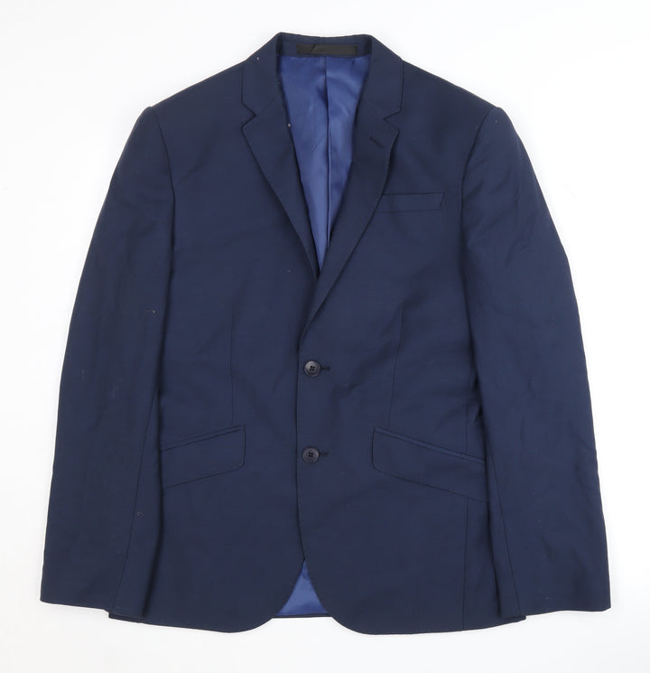 Marks and Spencer Men's Blue Blazer, 36 Short, Classic Style