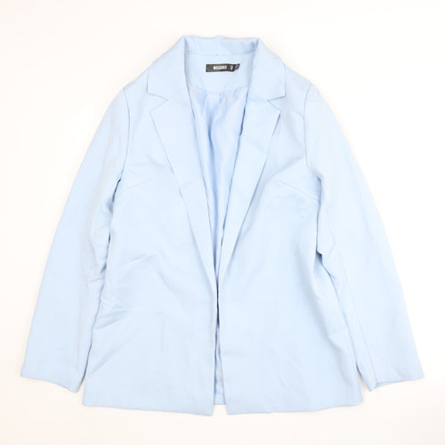 Missguided Women's Blue Blazer UK 8 Regular Fit