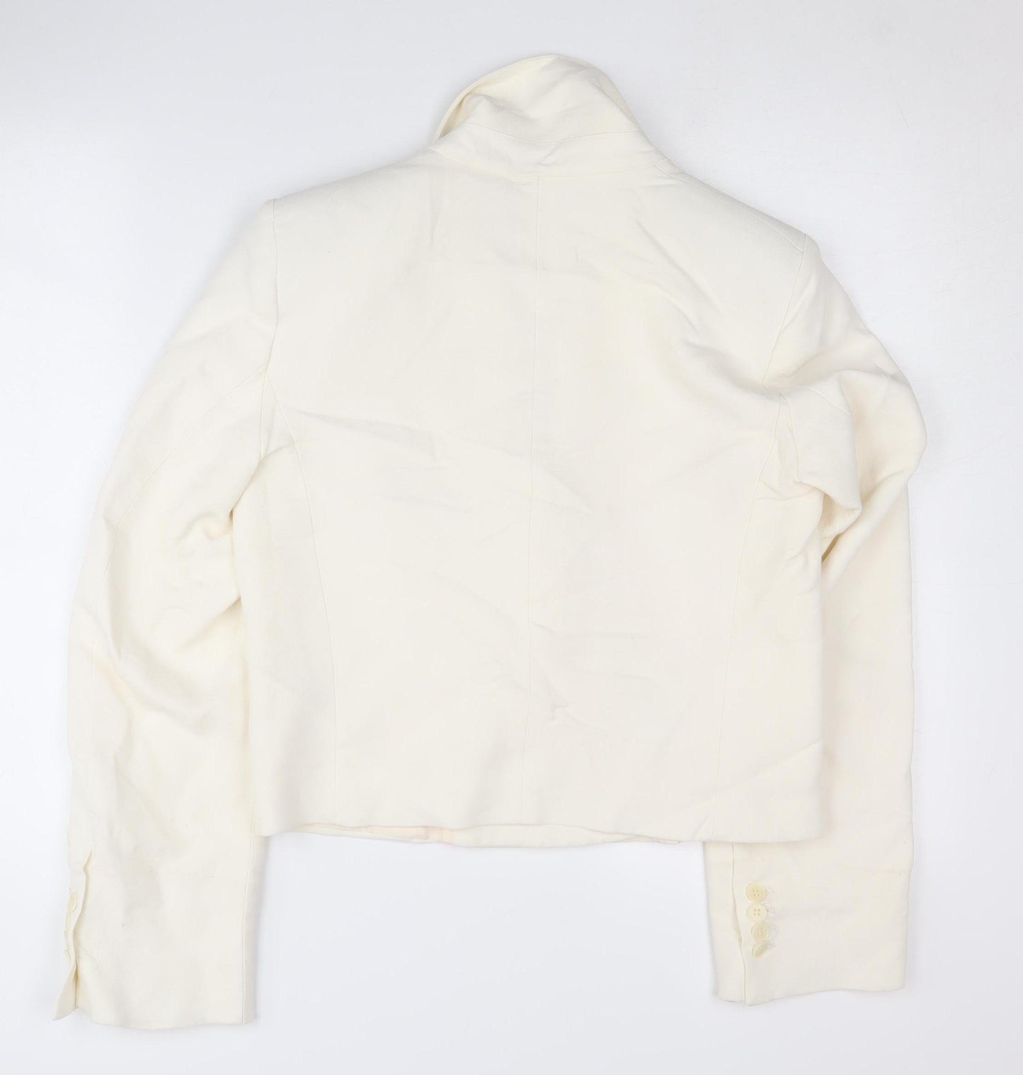 Zara Women’s Ivory Double-Breasted Blazer XS