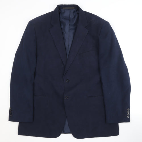 Marks and Spencer Men's Blue Blazer Size 44R