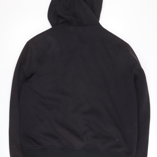 Next Men's Black XL Short Duffel Coat
