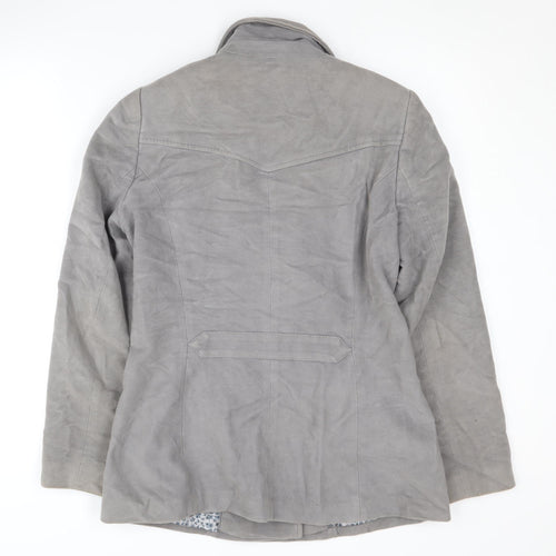 Per Una Women's Grey Military Jacket Size 12