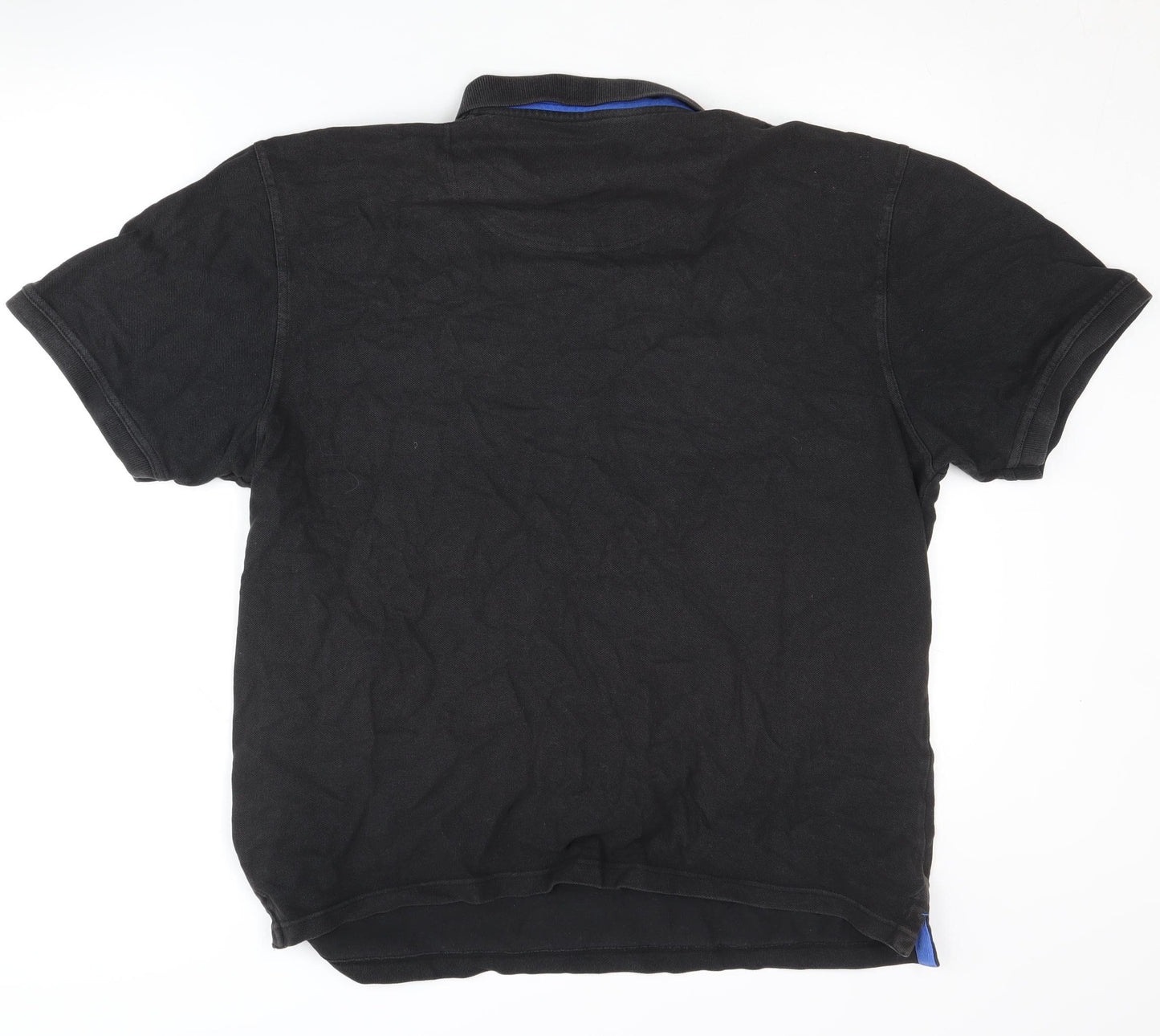 Raging Bull Men's Black Polo Shirt XL, Casual, Cotton
