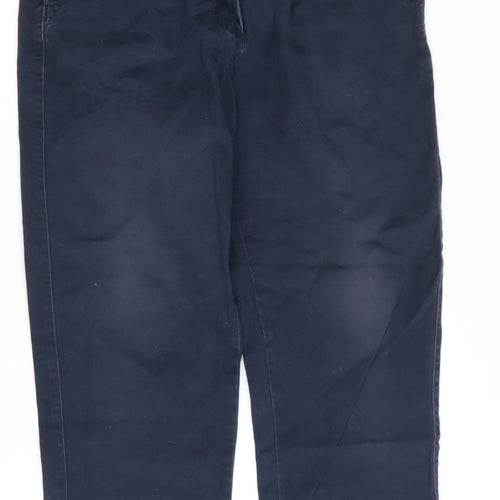 Hawkshead Women's Blue Chino Trousers, Size 14 Slim