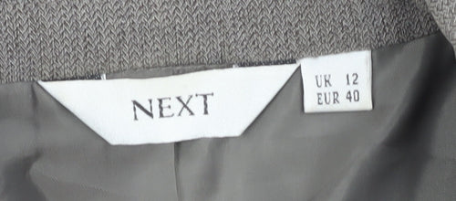 Next Women's Grey Blazer UK 12 Classic Workwear