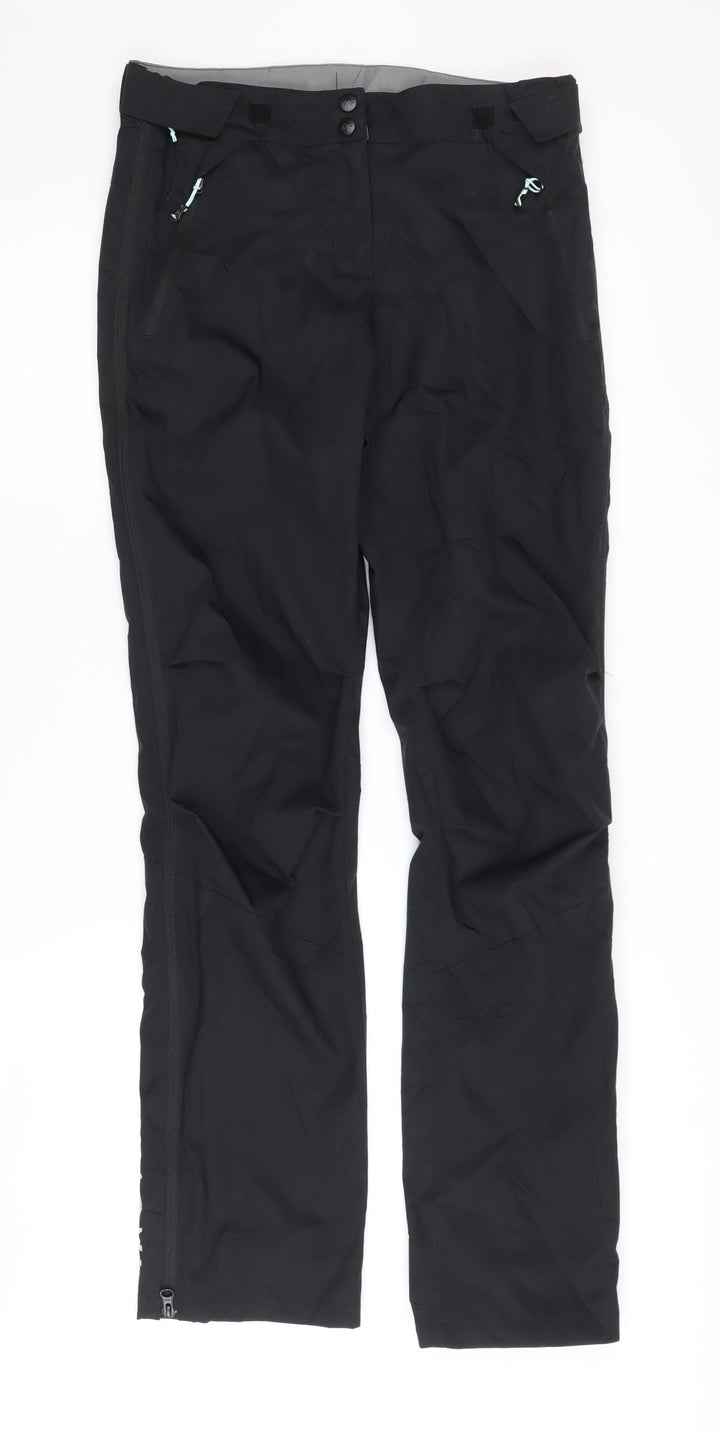 Decathlon Unisex Black XS Track Pants for Hiking