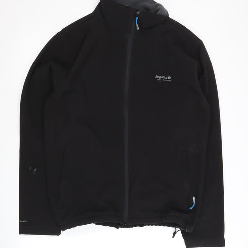 Regatta Men's Black Softshell Jacket, M, Casual Outdoor Wear