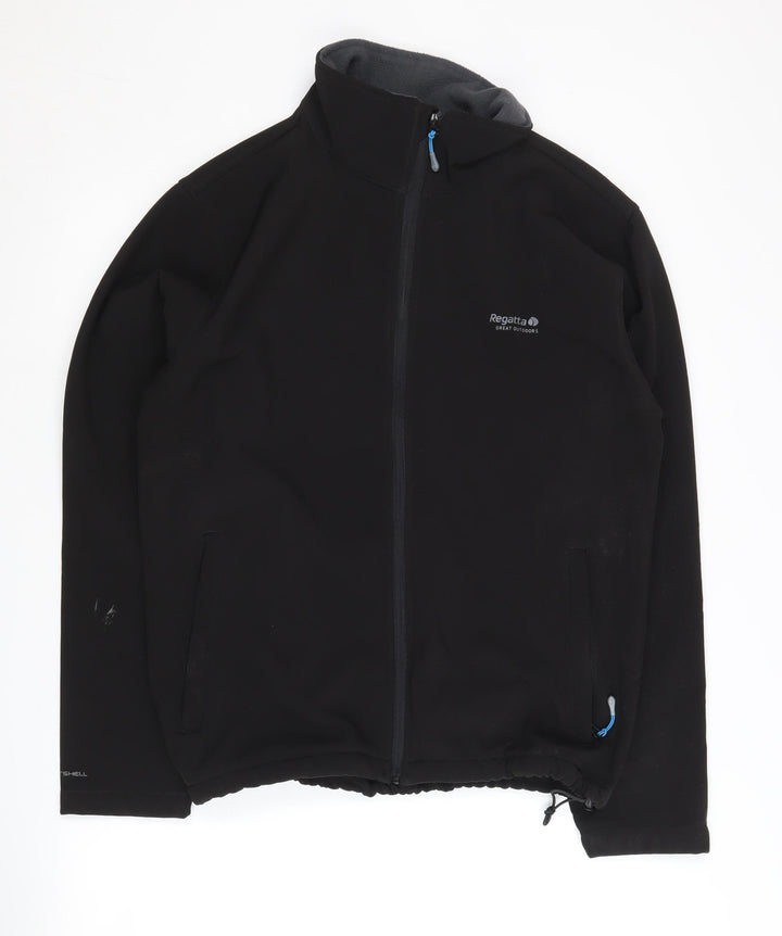 Regatta Men's Black Softshell Jacket, M, Casual Outdoor Wear