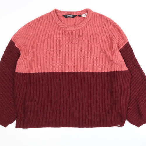 Regatta Women's Pink Chunky Knit Jumper Size 14