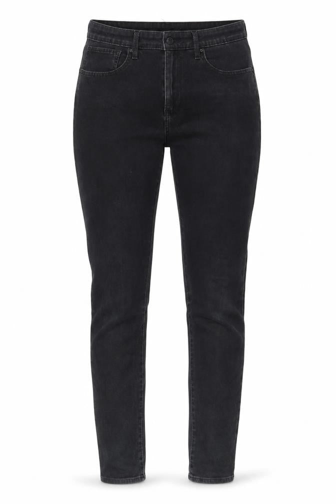 Front view of Levi's Women's Black High-Rise Skinny Jeans, size 30